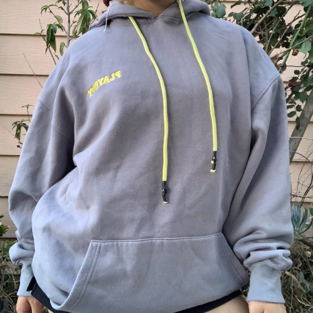 Gray PlayBoy Hoodie